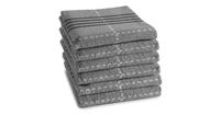 DDDDD Organic Keukendoek Morvan 50x55cm - grey - set van 6