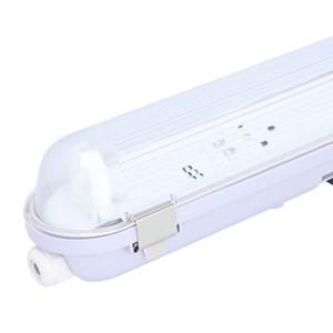 HOFTRONIC™ LED TL Armatuur IP65 60 cm RVS Clips Koppelbaar enkelvoudige uitvoering