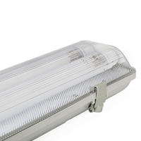 Aigostar LED TL armatuur - 120 cm - IP65 - 110lm/W - incl. 2x18 Watt T8 LED buizen - 6000K - dubbelvoudige uitvoering