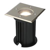 HOFTRONIC™ Ramsay dimbare LED grondspot - Vierkant- RVS - 4000K neutraal wit - 5 Watt - IP67 straal waterdicht - 3 jaar garantie