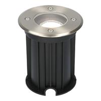 HOFTRONIC™ Maisy dimbare LED grondspot rond RVS 5W 6000K IP65 straal waterdicht 3 jaar garantie