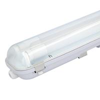 HOFTRONIC™ LED T8 TL Armatuur IP65 60 cm 3000K 9W 1980lm 110lm/W incl. flikkervrije LED buizen Koppelbaar