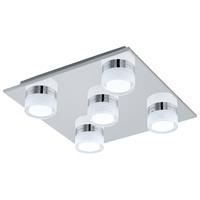 EGLO LED-Wandleuchte /5 CHROM/SAT-KLAR 'ROMENDO 1' (96544)