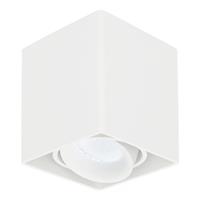 HOFTRONIC™ Dimbare LED Opbouwspot plafond Esto Wit incl. GU10 spot 5W 6000K IP20 kantelbaar