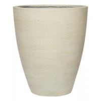 Pottery Pots Cement Couple L Beige Washed 47x55 cm Ficonstone ronde plantenbak