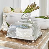 LOBERON Glazen stolp met plateau Henri