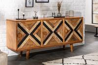 Dressoir Long Island 160cm Massief Mango Hout - 40053
