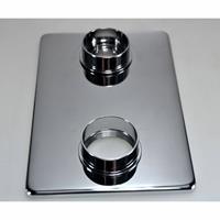 Aqua Splash Afbouwdeel Verlengset 2-Knops Douchethermostaat 8 mm 