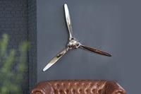 Decoratie Propeller Schroef III 60cm Zilver - 37604