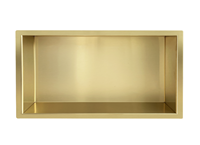 Mueller Gold inbouwnis 60x30x10cm geborsteld messing