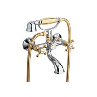 Sapho Badmengkraan  Antea met Handdouche 2-knop 11 cm Chroom / Goud 