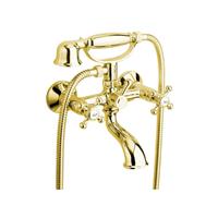 Sapho Badmengkraan  Antea met Handdouche 2-knop 11 cm Goud 