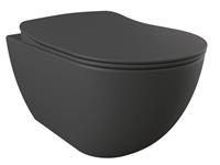SaniGoods Alpha Rimless randloos wandcloset mat antraciet