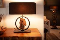 Invicta Interior Tafellamp Elements 58cm Massief Acacia Hout - 40399