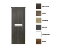 Sanicare kolomkast met inliggende greep 33,5x90x32cm schots-eiken