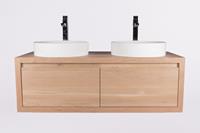 B-Stone Livingstyle badkamermeubel 120cm massief eiken
