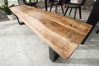 Bank Iron Craft 170cm Natuur Massief Mango Hout - 38666