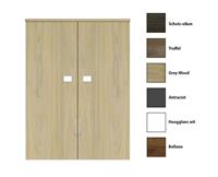 Sanicare Q5 kolomkast 67x90x32cm grey-wood