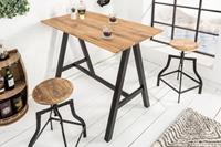 Bartafel Castle 120cm Massief Wilde Eik Hout - 39722