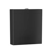 Lara toiletreservoir mat zwart