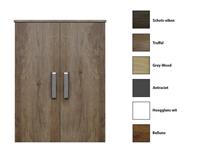 Sanicare kolomkast met luxe chromen greep 67x90x32cm truffel
