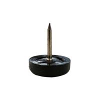 Furniture Legs Europe Meubelglijder kunststof zwart diameter 1,8 cm (zakje 20 stuks)