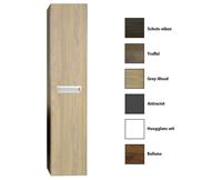 Sanicare kolomkast met inliggende greep 33,5x160x32cm grey-wood