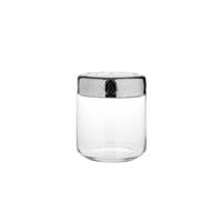 Alessi Vorratsdose »Alessi Dressed Küchendose aus Glas, H 12,3 cm«, Glas, (Packung)