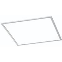 Trio LED Deckenleuchte Griffin in Nickel-Matt 36w 3600lm 595x595mm
