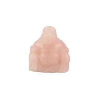 Spiru Boeddha van Rozenkwarts (5 cm)