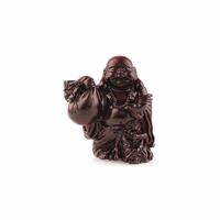Spiru Boeddha Rood Zak en Schaal (9 cm)