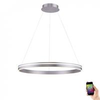 Paul Neuhaus Hanglamp Q-Vito 80cm Staal Smart Home