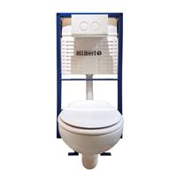Allibert hangende wc-pack Elsa 3/6L