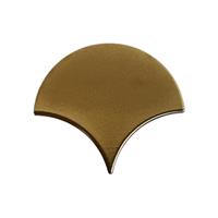 Jabo Escama wandtegel visschub goud 13.4x15