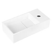 Differenz Differnz fontein 36x185x9cm Solid surface wit