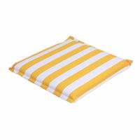 Rhino cushions Hockerkussen 50x50cm   Carlos yellow