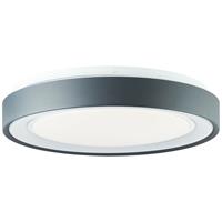 Brilliant TESSY LED Deckenleuchte Ø 39 cm Kunststoff / Metall Anthrazit / weiß / chrom, G97191/63 - 
