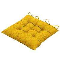 Madison kussens Zitkussen toscane 46x46cm   Outdoor graphic yellow