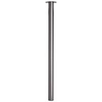 Duraline meubelpoot rond staal 6x110cm antraciet