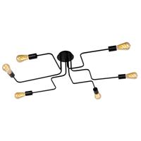 Lindby Elimar plafondlamp, 6-lamps