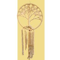 Handgeknoopte Tree of Life Muurhanger (50cm)