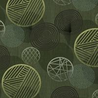 Madison kussens Hockerkussen 50x50cm   Circle green