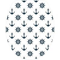 AquaVive toiletzitting Marine duroplast blauw