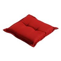 Madison kussens Hockerkussen 50x50cm   Rib red