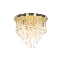QAZQA Klassische Deckenleuchte Gold / Messing 35 cm - Medusa