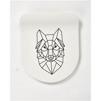 Aquazuro toiletzitting Wolf duroplast wit
