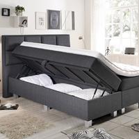 WoonQ Pocketveren Boxspring Met Opbergruimte - Grande Storage