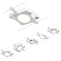 Paulmann PAULMANN 94422 Kabelsysteem compleet LED vast ingebouwd LED Wit, Chroom