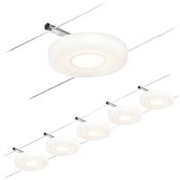 Paulmann 94426 Kabelsysteem compleet LED Chroom (mat), Chroom