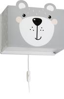 Dalber Little Friends wandlamp 64578 grijs